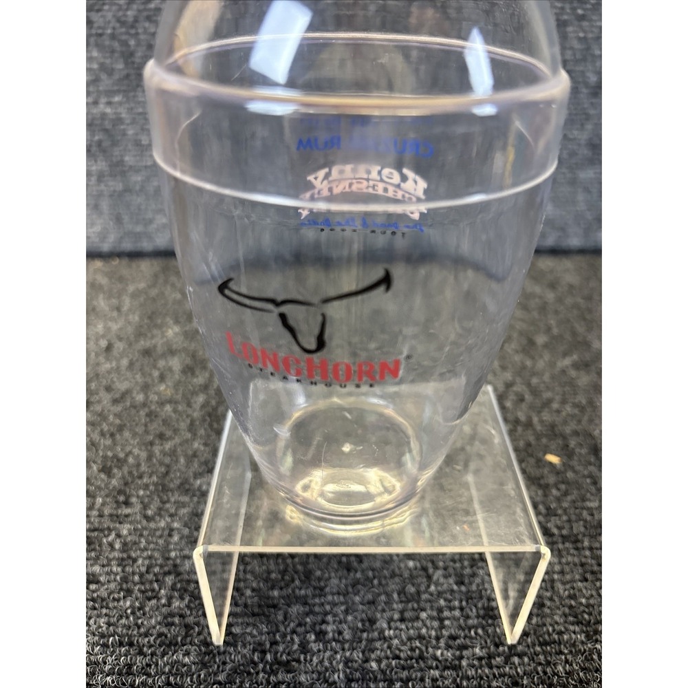 Kenny Chensey~2006 Tour~Cruzan Rum/Longhorn~Cocktail Shaker~Bar Collectible - Picture 3 of 5